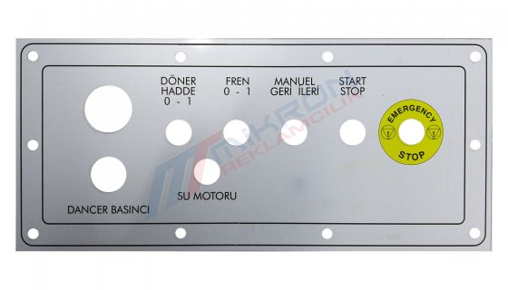 ALÜMİNYUM KUMANDA PANELİ