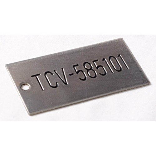 METAL OYMA - ASİT İNDİRME ETİKET