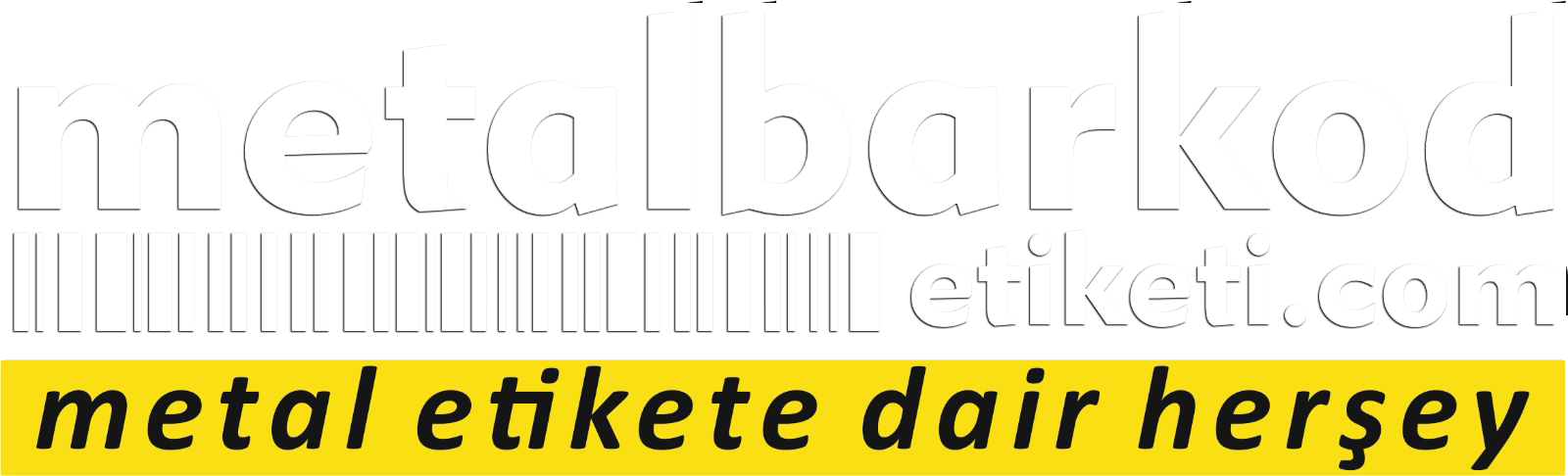 Metal Barkod Etiketi