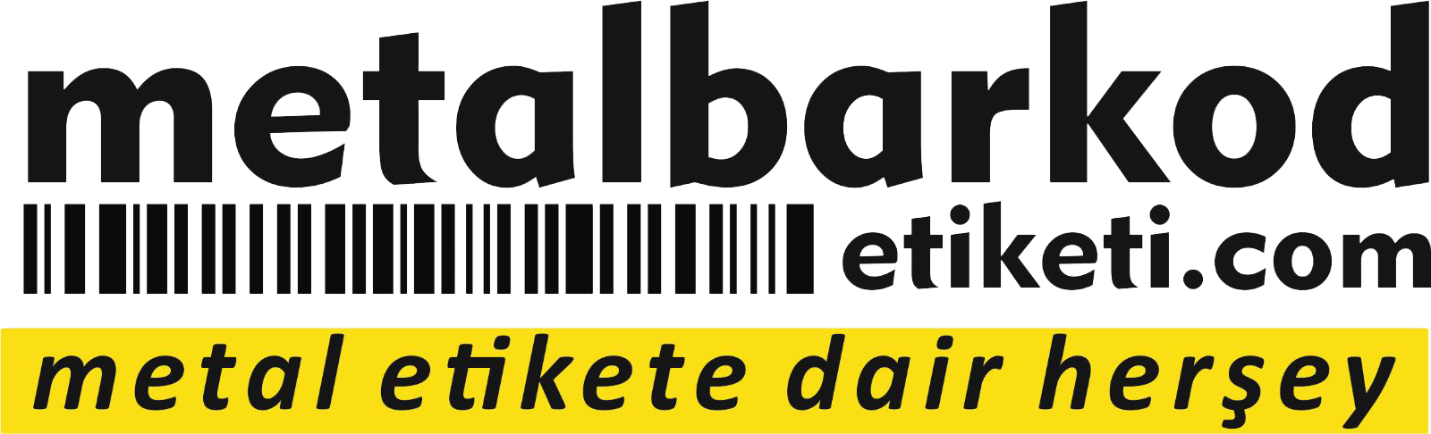 Metal Barkod Etiketi